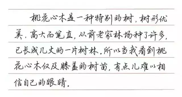 硬笔行楷作品欣赏-行楷美文帖-52书法博客