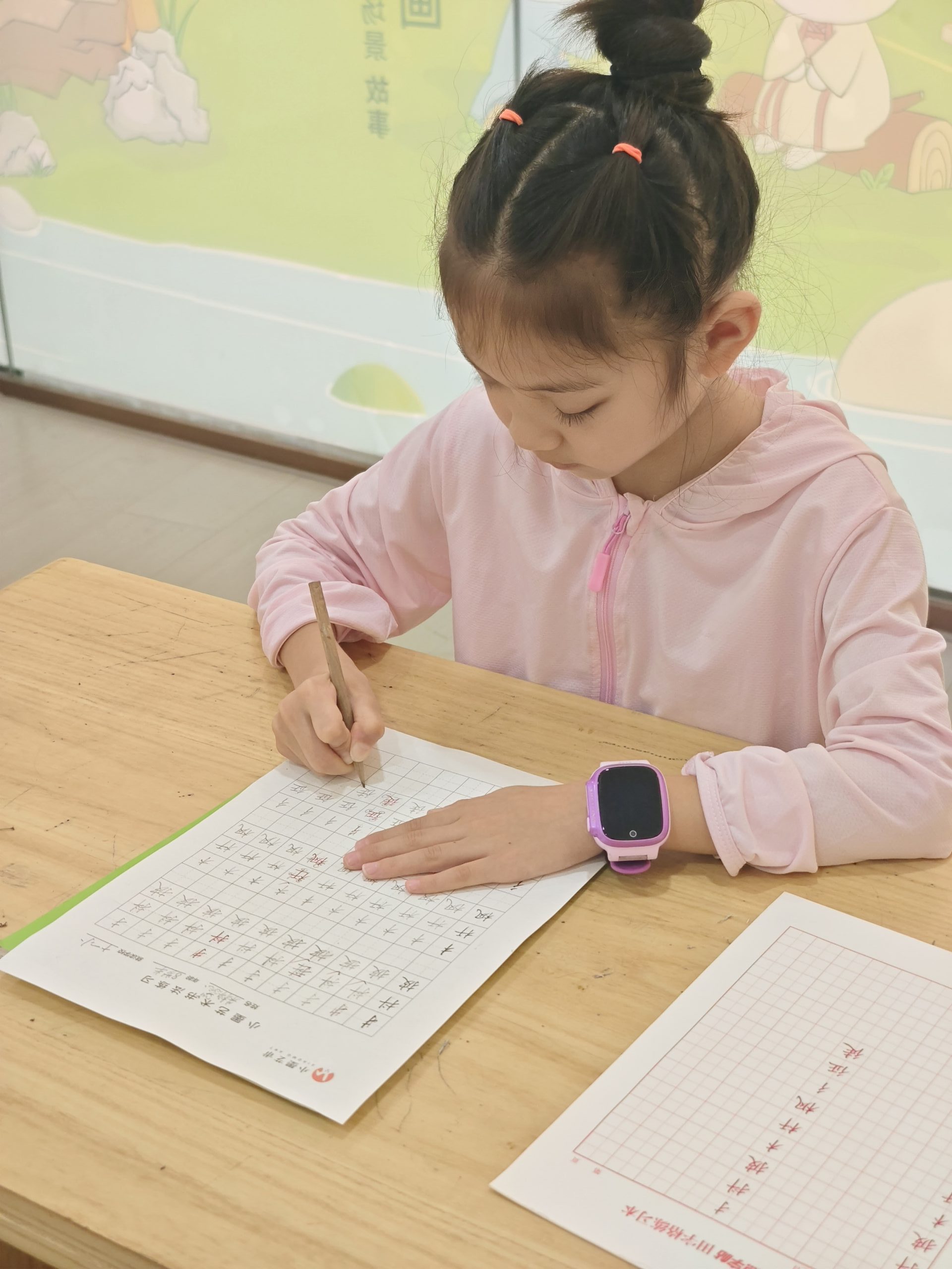 图片[3]-小志老师小墨艺术书法练字课堂实拍-52书法博客