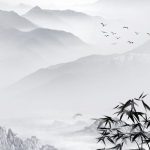 图片[1]-山水背景-52书法博客